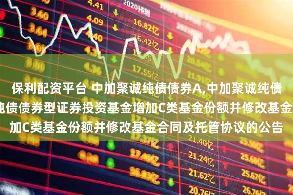 保利配资平台 中加聚诚纯债债券A,中加聚诚纯债债券C: 关于中加聚诚纯债债券型证券投资基金增加C类基金份额并修改基金合同及托管协议的公告