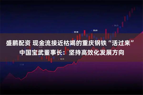 盛鹏配资 现金流接近枯竭的重庆钢铁“活过来” 中国宝武董事长：坚持高效化发展方向